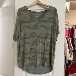 American Eagle Soft & Sexy Camo Shirt